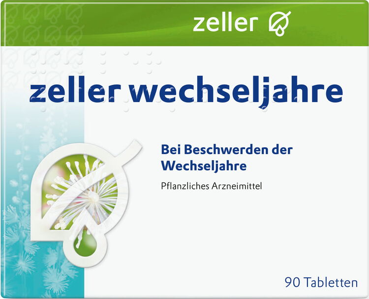 Packaging of zeller wechseljahre film-coated tablets